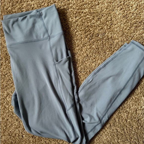 Gray Active Leggings - Picture 1 of 3